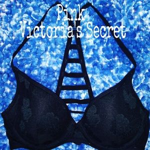 Pink Victoria's Secret lightly lined bra